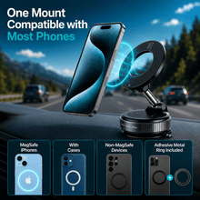 SnapLock™ Pro Vacuum Suction Magnetic Phone Holder