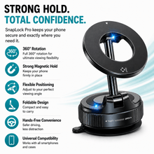 SnapLock™ Pro Vacuum Suction Magnetic Phone Holder